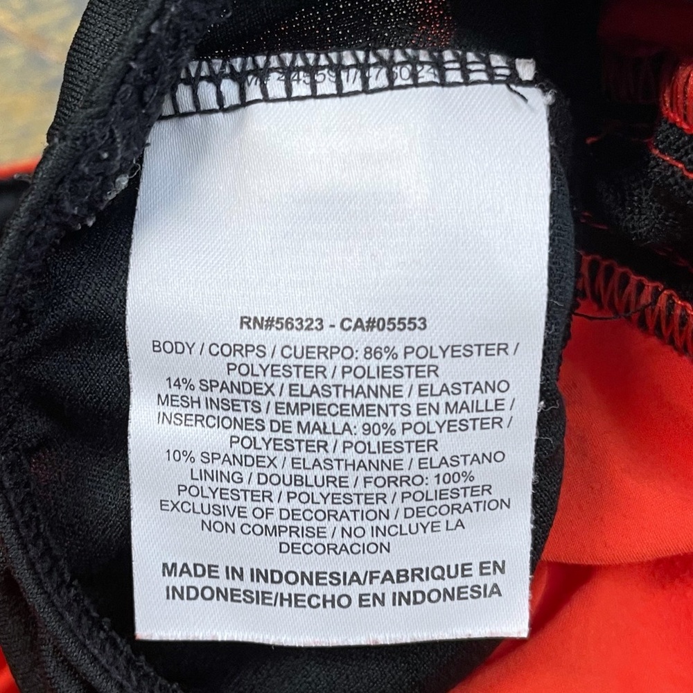 Nike Freedom 9” Running Shorts 373745-835 Large Infrared Black Challenger - Picture 13 of 15